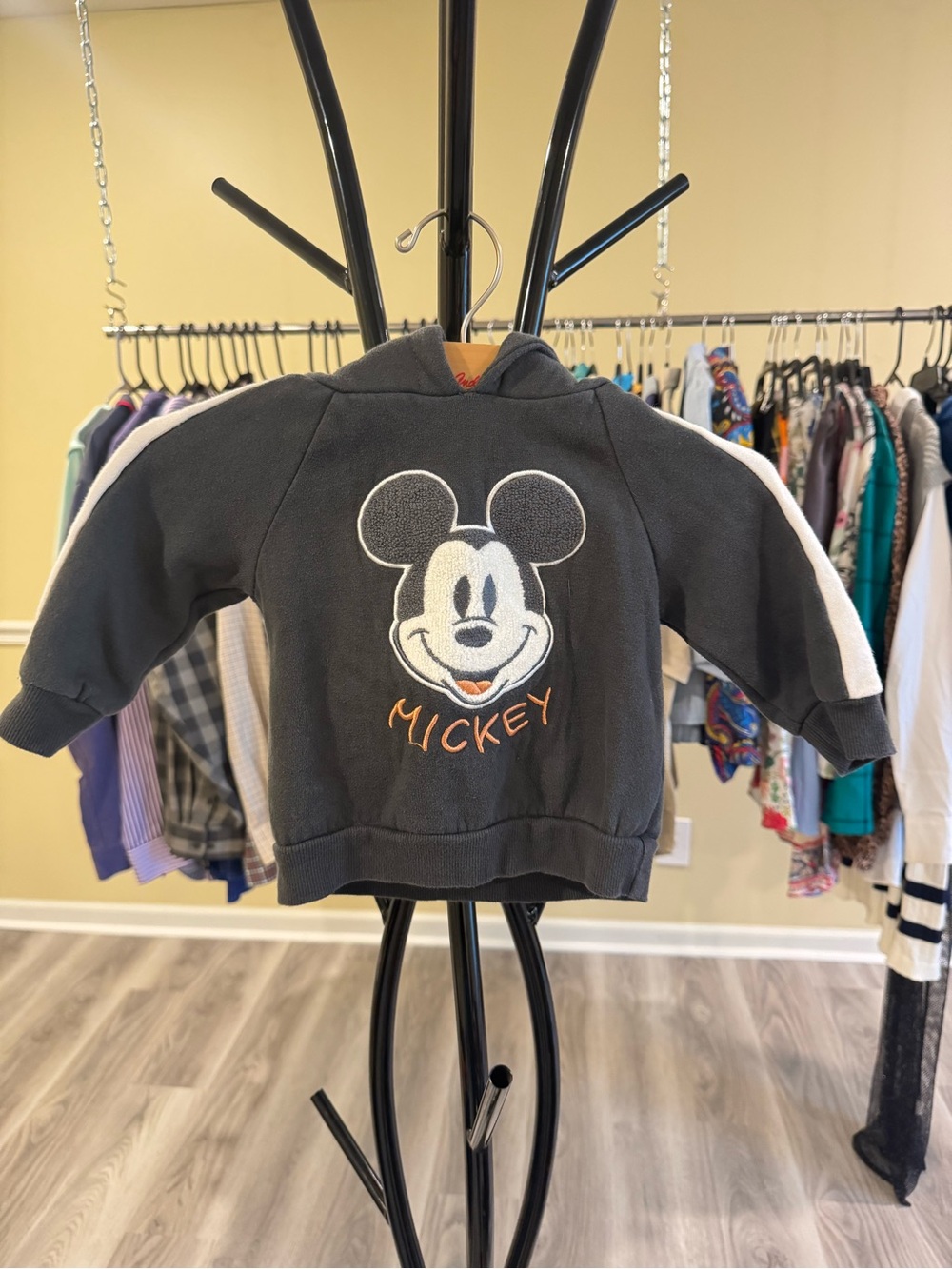 Mickey Mouse Gray Kids Hoodie - Disney